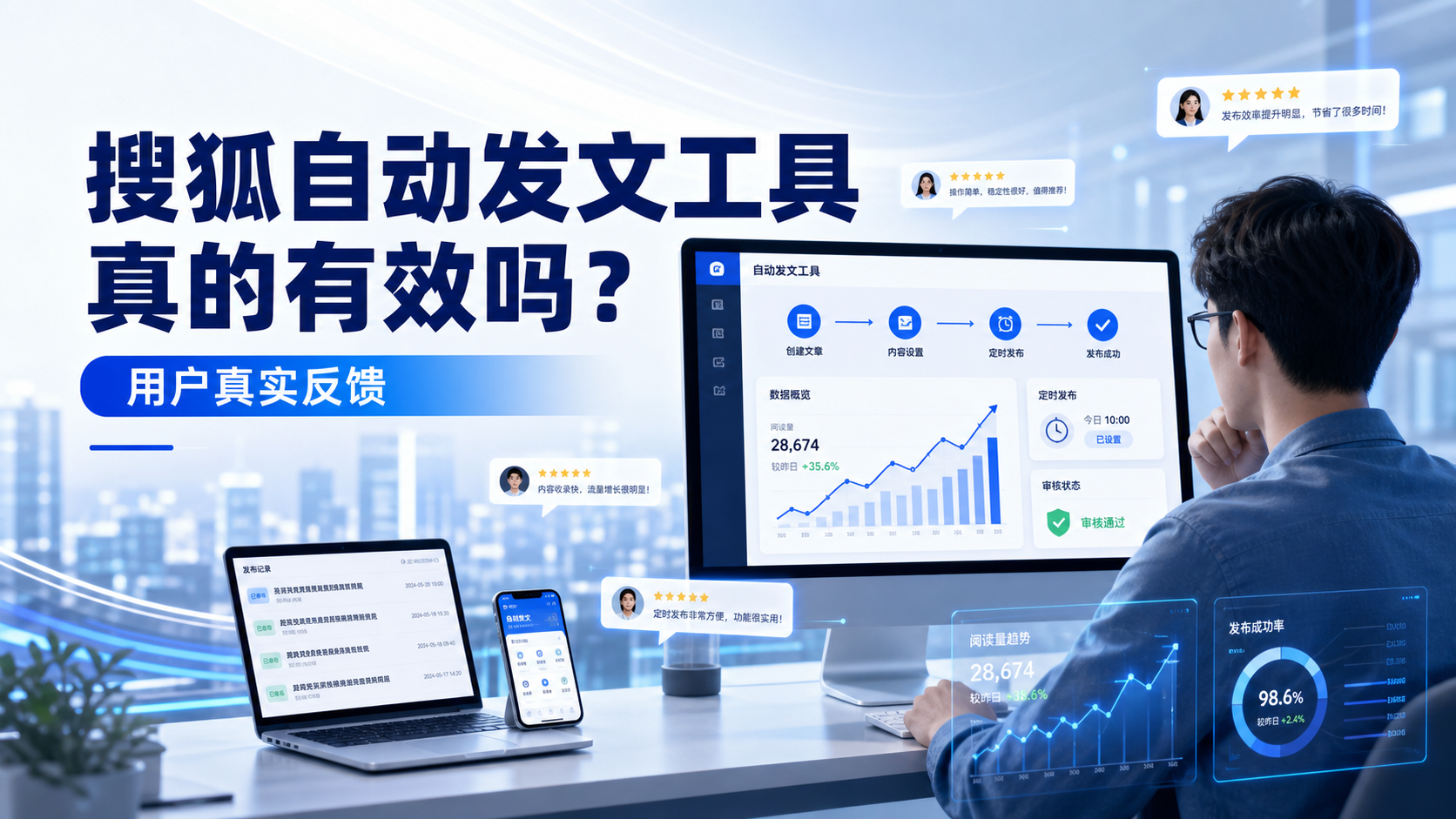 搜狐自动发文工具真的有效吗？白城用户的真实反馈