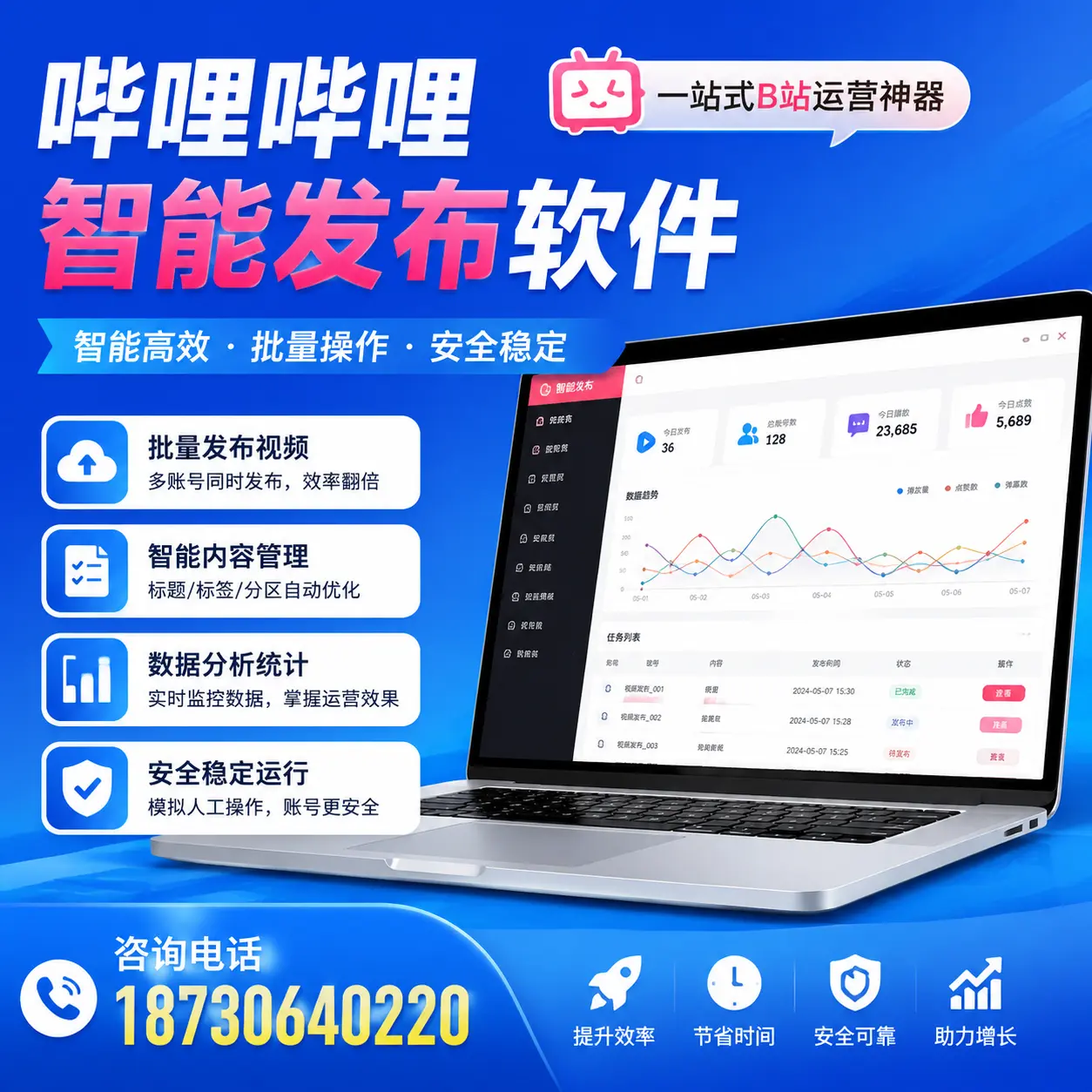 如何通过哔哩哔哩智能发布软件提升 白城 企业曝光率